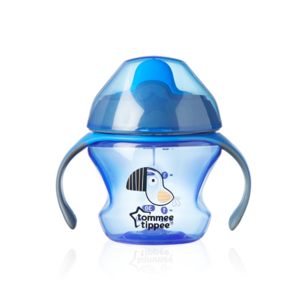 Tommee Tippee Неразливаща се чаша с мек накрайник 150ml 4m+ Tommee Tippee Неразливаща се чаша с мек накрайник 150ml 4m+